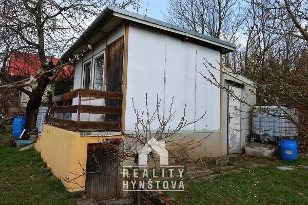 Prodej slunné zahrady s chatou s č.ev., CP 391 m² - Blansko | Realitní kancelář Blansko | prodej a pronájem nemovitostí