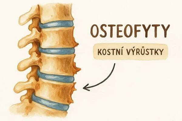 Osteofyty na páteři: Co znamenají kostní výrůstky a jak ovlivňují pohyb?