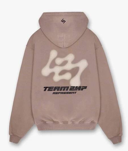 247 Future Terrains Oversized Hoodie - Umber