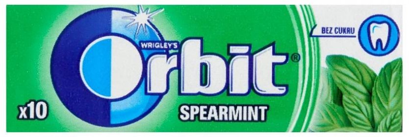 Wrigley's Orbit Spearmint 10 ks 14g