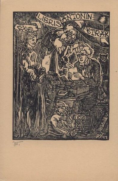 Josef VÁCHAL - Ex libris Antonín Petrák