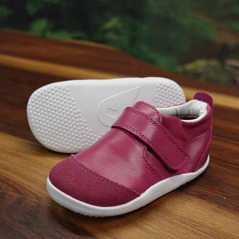 naBOSo – BOBUX XPLORER MARVEL Raspberry – Bobux – První botičky – Dětské – Zažijte pohodlí barefoot bot