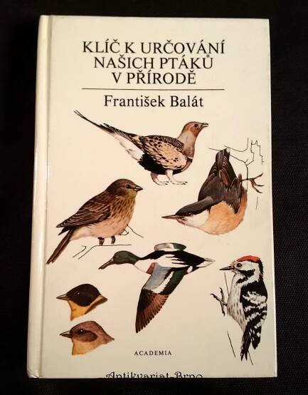 Klíč k určování našich ptáků v přírodě, 1986