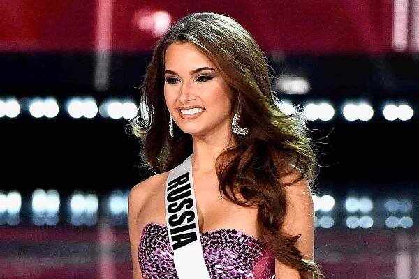 Miss Russia 2017 Kseniya Alexandrova competes during the 2017 Miss Universe Pageant at The Axis at Planet Hollywood Resort & Casino on November 26, 2017 in Las Vegas, Nevada. 