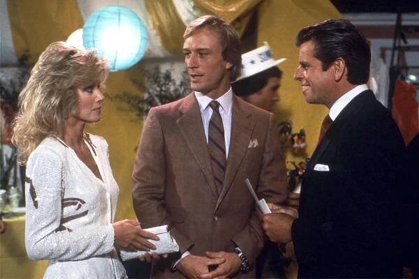 Donna Mills, Ted Shackelford and William Devane in "Knots Landing."