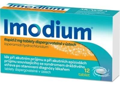 IMODIUM RAPID POR 2MG POR TBL DIS 12