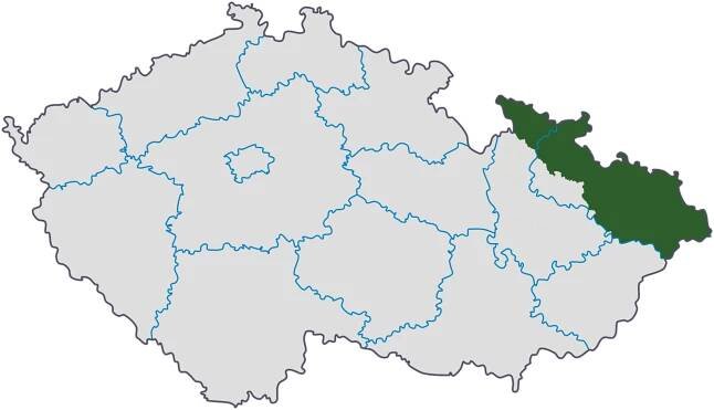 Soubor:Někdejší Slezská expozitura země Moravskoslezské na mapě dnešního Česka.png