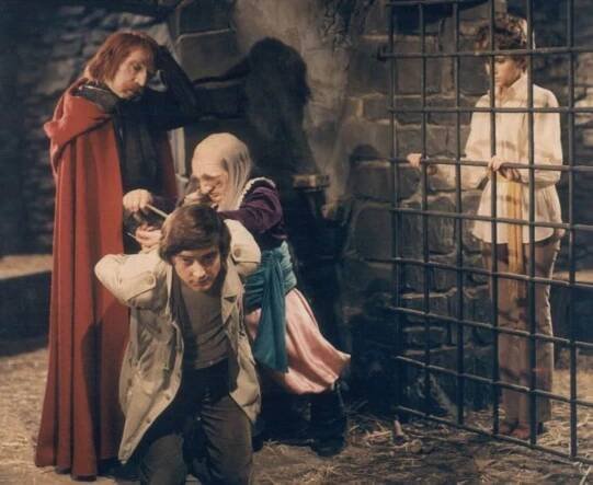 Arabela - Z filmu - Stanislav Hájek, Vladimír Dlouhý, Jiří Krytinář, Jana Nagyová