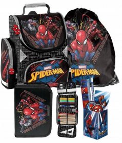 Spiderman School School Set 4in1