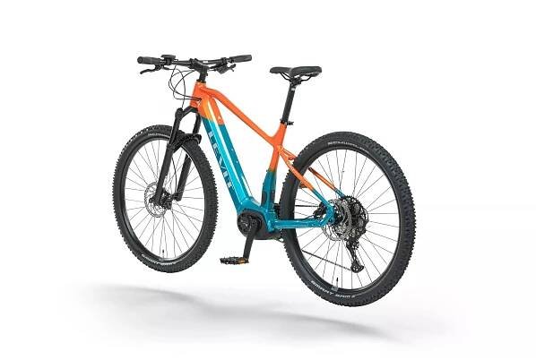 Elektrokolo eMTB LEVIT CORAX Bosch CX 1 over orange teal pearl, 21"