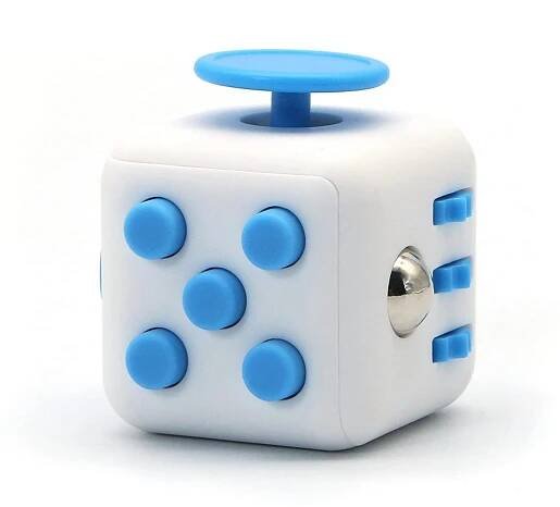 FIDGET CUBE 3,5 x 3,5 cm Modrá od 79 Kč - Heureka.cz
