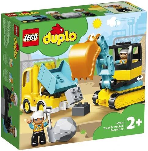 LEGO Náklaďák a pásový bagr