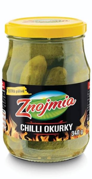 Znojmia Okurky chilli 340g