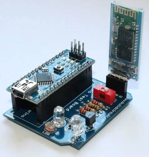Amarino Shield Experiment 1- RGB multicolor lamp using Amarino shield – BuildCircuit.COM