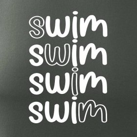 Swim nápis - Zástěra klasická
