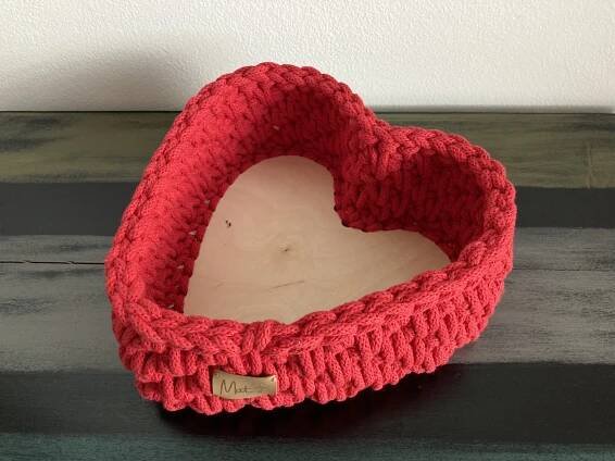 Srdíčko, velké (průměr 20cm, výška 8cm)