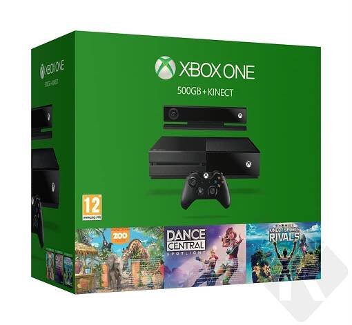 Microsoft Xbox One 500GB Black Kinect senzor + 3 x hra | Kuma.cz