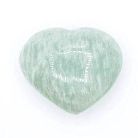 Amazonit - srdce - tromlovaný kámen AMS16