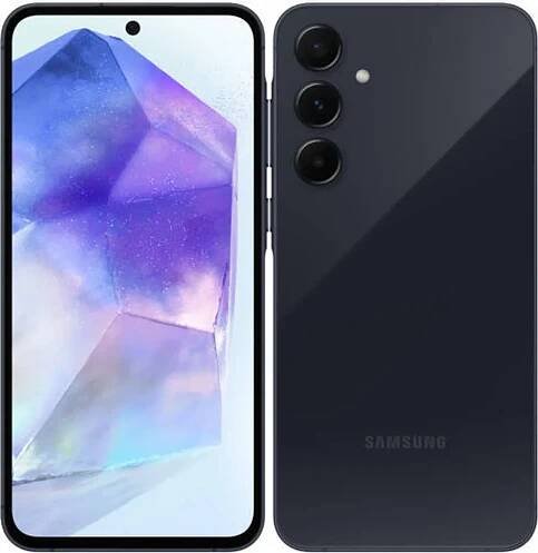 Mobilní telefon Samsung Galaxy A55 5G 8 GB / 256 GB - Awesome Navy (SM-A556BZKCEUE) - s mírným poškozením - 12 měsíců záruka