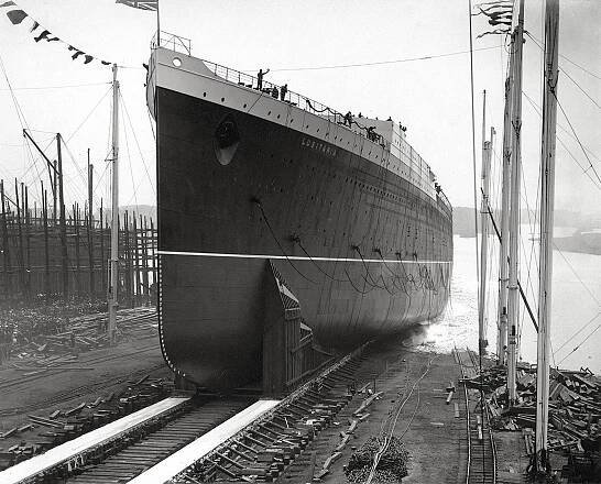 RMS Lusitania : Ostatní - zatím nezařazeno