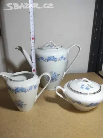 Starý porcelánový kávový servis