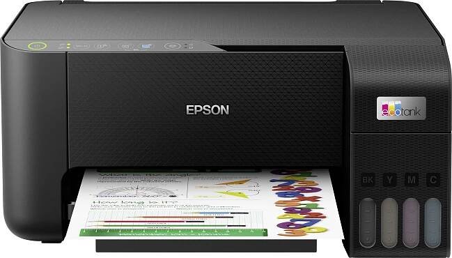 Epson EcoTank ET-2810 multifunkční tiskárna A4 tiskárna, skener, kopírka duplexní, Tintentank systém, USB, Wi-Fi;černá