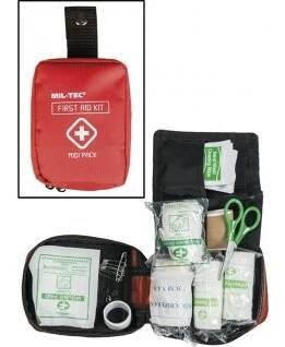 Lékárnička Mil-Tec First Aid Kit Midi Pack červená