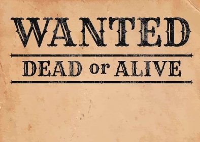 Make Your Own WANTED Poster for a Fun Design Project