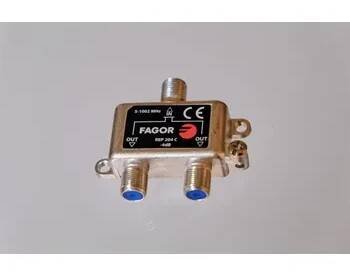 Anténní zesilovač Fagor REP-204C rozbočovač 5-1000 MHz, 2 výst. 4 dB