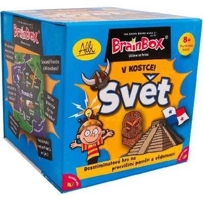 ALBI BRAINBOX HRA V Kostce! Svět *SPOLEČENSKÉ HRY*