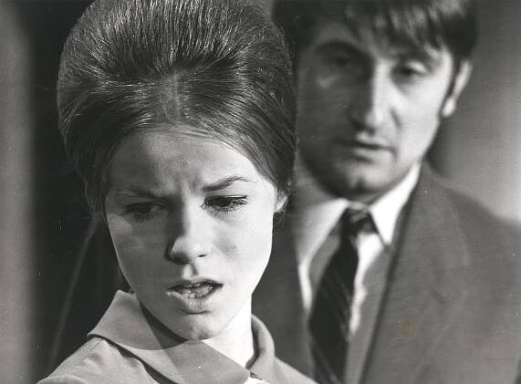 Utrpení mladého Boháčka - Z filmu - Jorga Kotrbová, Pavel Landovský