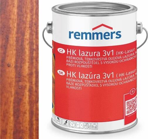 Remmers Tenkovrstvá impegrační lazura HK lasur Teak 5l + dárek dle vlastního výběru k objednávce