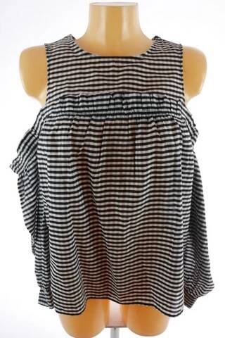 DÁMSKÁ KOŠILE - VOLNÁ RAMENA - H&M - 34