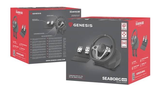 Volant Genesis SEABORG 400 černá barva

