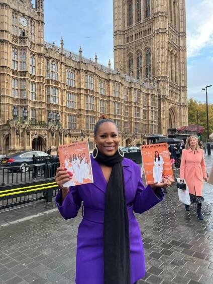 Leanne Pero, the founder of Black Women Rising, received an MBE for her charitable work