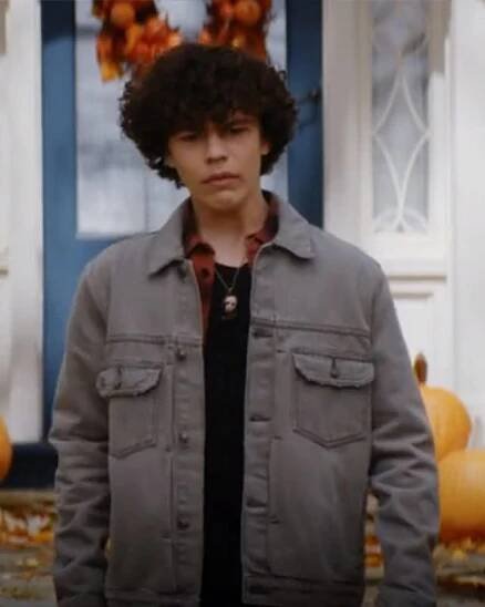 Chucky 2021 Grey Denim Jacket Zackary Arthur Tv Series