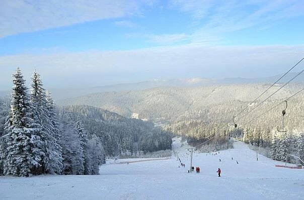 Ski areál Soláň - Vrchol