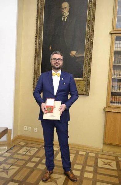 Slavnostní předání medailí Antonína Randy 2023 - Jednota českých právníků