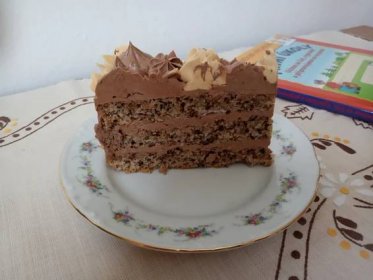 Řez ořechového dortu | Alenčiny záliby