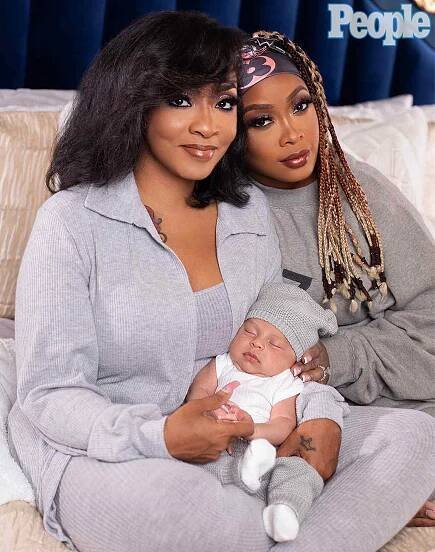 Da Brat and Jesseca shot at home in Alpharetta, GA on July 31, 2023.