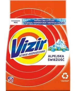 Prací prášek Vizir prášek na bílé prádlo 1,1 kg