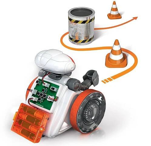 Postavte si robota a naprogramujte mu předem připravenou trasu