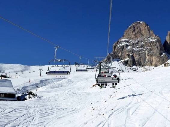Ski lifts Val Gardena (Gröden)