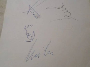 RANGERS,podpisy na rubu,nedat./cca 70-80l-i s L.Nekudou/ - Pohlednice