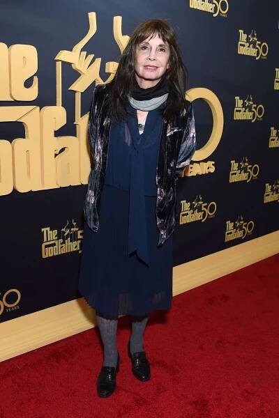 Talia Shire at 'The Godfather' 50th Anniversary premiere held at Paramount Theater on February 22, 2022 in Los Angeles, California.