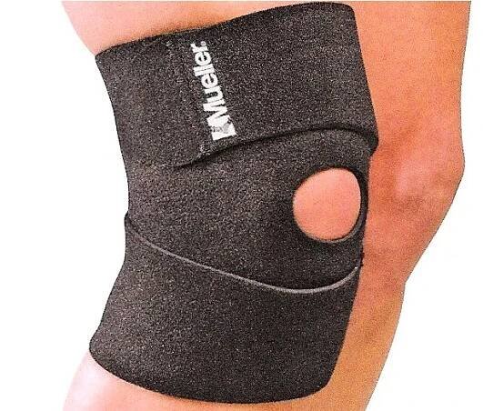 Bandáž na koleno Mueller Compact Knee Support, podpora na koleno