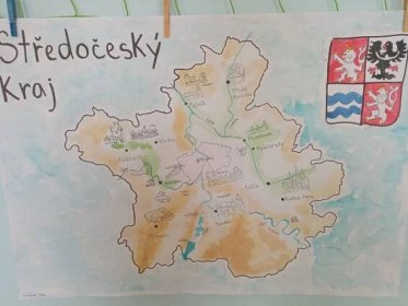 Mapy krajů České republiky – Masarykova základní škola Libštát