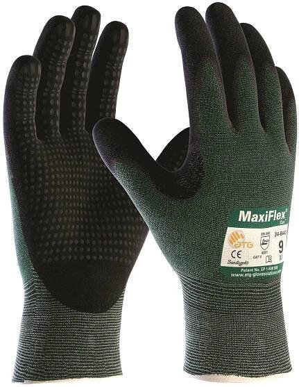 Rukavice MAXIFLEX CUT 34-8443 polomáčené s nopy