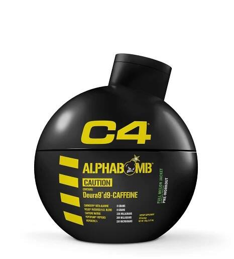 C4 Alpha Bomb Pre-Workout - Full Melon Jacket (20 Servings)  | GNC