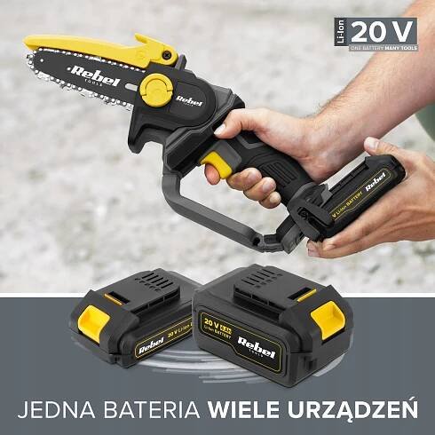 aku řetězová pila 20V VÝKONNÁ PILA za 627.00CZK - Allegro